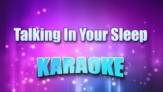 Romantics - Talking In Your Sleep (Karaoke & Lyrics)