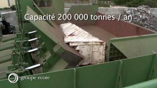 Cisaille 1700 tonnes - Recyclage Ferraille