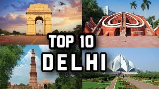 TOP 10 BEST PLACE IN DELHI | दिल्ली की तयारी शूरू |#delhi #delhitourism