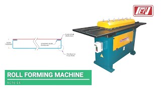 DOOR PANEL PROFILE ROLL MACHINE - FORMMASTER™