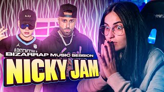 ESPAÑOLA REACCIONA A NICKY JAM || BZRP Music Sessions #41