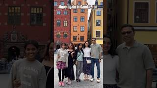 Gamla Stan once again …. An evening of celebration #stockholm #summer #sweden