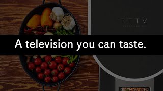 [English Official] Taste the TV: 'tele-taste' TV screen (Homei Miyashita)