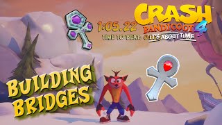 Building Bridges│Platinum Relic (1:05.22)│Crash Bandicoot 4: It's About Time