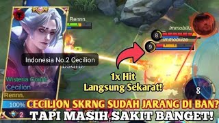 cecillion top global #mobilelegends #cecilion