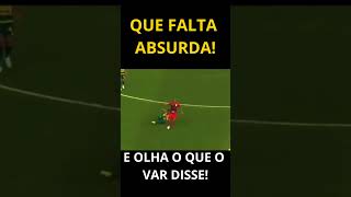 OLHA A ANÁLISE ABSURDA DO ARBITRO DE VIDEO  #futebol #arbitros #athletico #athleticopr #gols