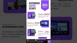 Autoradio 1 din Autoradio 2 din Android mirror link 9 pollici 7 pollici #autoradio #ecommerce