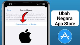 Cara Mengubah Negara App Store | Ubah Negara atau Wilayah App Store