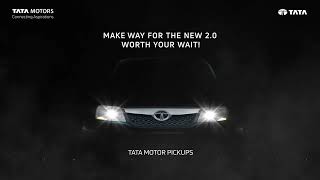 Ready for the 2.0 surprise by TATA Motors? #ComingSoon