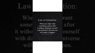 Law Of Attraction--- Success Quote By DAILY QUOTES #Shorts