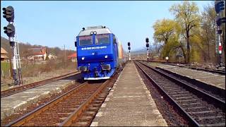 Rear View/Zugfahrt Podu Olt - Sibiu, Romania/Rumänien[4th April 2019]