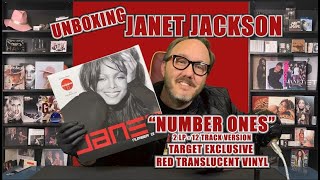 Unboxing Janet Jackson's "Number Ones" TARGET EXCLUSIVE Red Translucent Vinyl (2LP) JANFAM APPROVED!