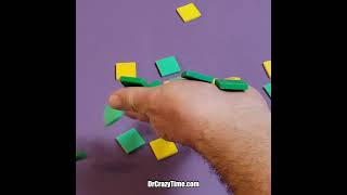 Catching Green and Yellow Squares