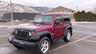 2013 Jeep Wrangler Sahara. 63k !!