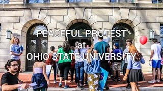 STUDENT-DEMONSTRATION AT OHIO STATE