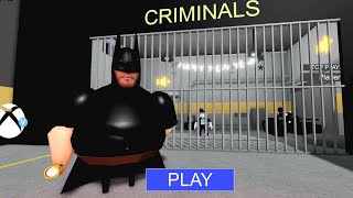 BATMAN DARK KNIGHT BARRY'S PRISON RUN Obby New Update Roblox - All Bosses Battle FULL GAME #roblox