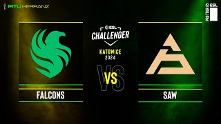 Falcons vs. SAW | Fase de Grupos | ESL Challenger Katowice 2024