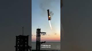 SpaceX successfully conducted a capturing of Super heavy Booster by Mechazilla of Starship #IFT 5