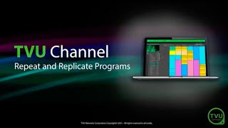 Pro Tips: Repeating And Replicating Programs on TVU Channel