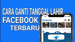 Cara merubah tanggal lahir di fb terbaru 2021 | cara mengganti tanggal lahir di fb