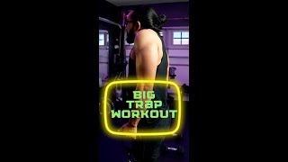 BIG TRAP WORKOUT! #short