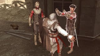 Ezio Just Wanted to Have a Chat With the City Guard!