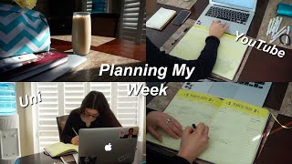 Get Organized With Me | Sunday Scheduling Routine ♡