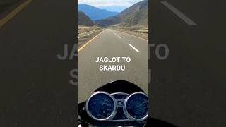 Jaglot to Skardu Road JSR. #jaglot #skardu #jsr #skarduroad #yt #short #biketour