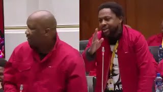 EFF Mbuyiseni Ndlozi "This Serial Absence Of Ministers In Parliament Is Very Bad"