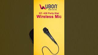 Ubon GT-430 Party Star Wireless Mic #ubon #youtubeshorts #shortsfeed #shorts #trending #viralshorts