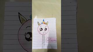 cute unicorn craft ideas ❤️unicorn lollipop 🍭🍭🦄drawing and coloring ideas🦄❤️ #subscribe #