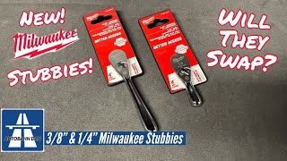 New Milwaukee Stubby Ratchets! Will They Swap?