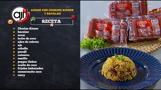 Arroz con chorizo Kiener y bacalao one pot | Ají