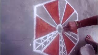 #padikolam #Dailykolam   Rangoli design for diwali/Puja kolam/padi kolam / Rangoli for bigginers