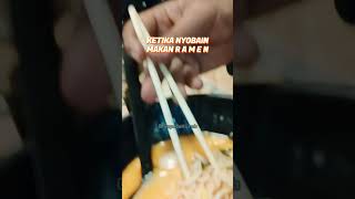 Makan Bersama Terasa Ramen #shorts #ramen #japanesefood #sepedahijrah #shortsmusic #rungkad #fypシ