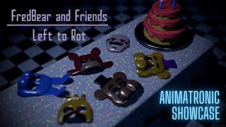 FredBear and Friends Left to Rot Animatronic Showcase (2k Subscribers Special)