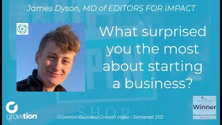 EDITORS FOR IMPACT - What surprised you the most about starting a business?