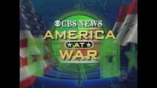 CBS NEWS AMERICA AT WAR THEME 2003