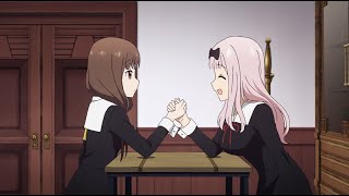 Chika Doing Arm Wrestling - Kaguya sama Love is War Season 3 Episode 1