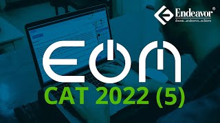 EOM CAT 2022 (5) | Exam Analysis | Endeavor Careers