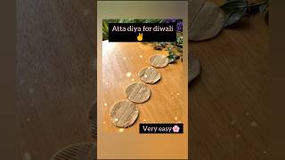 DIY atta diya for diwali#diwalispecial#diya#art#diy