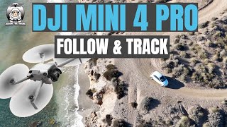 DJI Mini 4 Pro how to follow and track #shaunthedrone