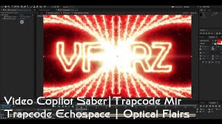 Tutorial VideoCopilot SABER , Optical Flairs with Trapcode Echocape and Mir