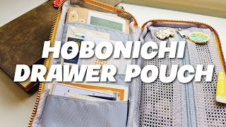 + what's in my hobonichi drawer pouch | journal supplies