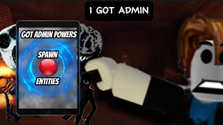 I GOT ADMIN IN ROBLOX DOORS #roblox