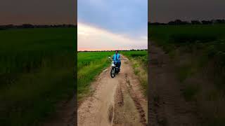 A Farmer's Daughter's Joyful Ride: Embracing Nature & Paddy Fields