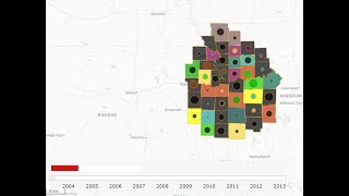 Web mapping: Adding year slider || Tutorial 3 || Leaflet || JS || WebGIS