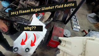 2013 Nissan Rogue Washer Fluid Bottle