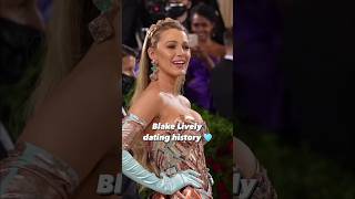 Blake Lively dating history💙 #hollywood #shorts #blakelively