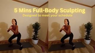 5 Mins Ultimate Full-body Dance Workout!#fitness#dance #abs  #arms#legs#9to5workouts